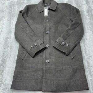$398 Slate & Stone (Small) Black Raglan Long Coat New with Tags